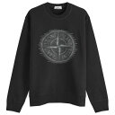 【送料無料】 ストーンアイランド メンズ パーカー・スウェット アウター Stone Island Badge Print Crew Neck Sweatshi...