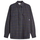 【送料無料】 ダブルタップス メンズ シャツ トップス WTAPS 12 Checked Work Shirt Navy