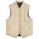 【送料無料】 アドサム メンズ ベスト アウター Adsum Alpine Vest Beige