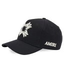 【送料無料】 アミリ メンズ 帽子 アクセサリー AMIRI MA Quad Canvas Cap Black