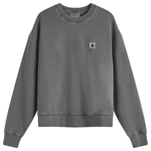 【送料無料】 カーハート レディース パーカー・スウェット アウター Carhartt WIP Nelson Sweatshirt Graphite 【送料無料】 カーハート レディース パーカー・スウェット アウター Carhartt WIP Nelson Sweatshirt Graphite