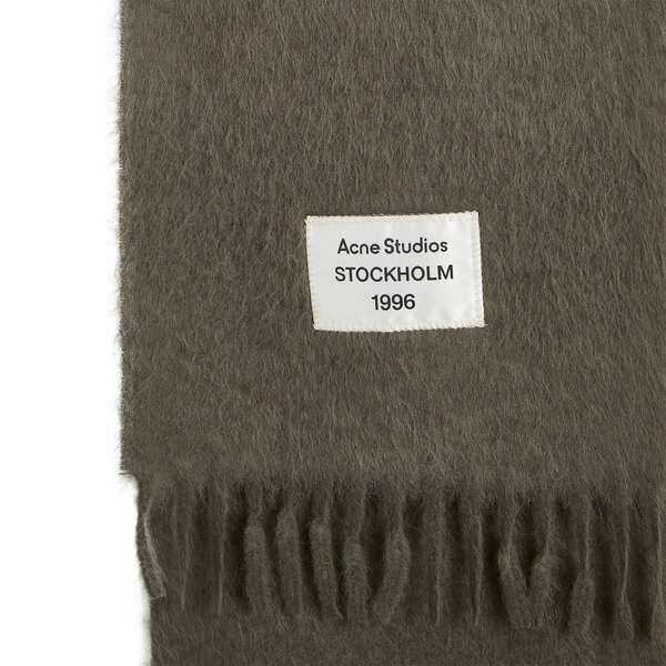 【送料無料】 アクネ ストゥディオズ メンズ マフラー・ストール・スカーフ アクセサリー Acne Studios Viper Scarf Grey