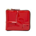 【送料無料】 コムデギャルソン メンズ 財布 アクセサリー Comme des Garcons Wallet SA7100RH Reversed Hem Wallet Red
