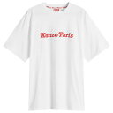 【送料無料】 ケンゾー メンズ Tシャツ トップス Kenzo Verdy Collection Oversized T-Shirt White