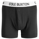 【送料無料】 コール バクストン メンズ ハーフパンツ・ショーツ ボトムス Cole Buxton CB Boxer Shorts Black(4)