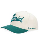 【送料無料】 アミリ メンズ 帽子 アクセサリー AMIRI Two Tone Canvas Hat Evergreen