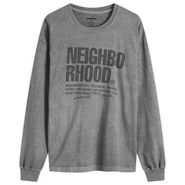 【NEIGHBORHOOD】242PCNH-LT11 ロングTシャツ 長袖 グレー M 楽天市場】ネイバーフッド ロンt(カラーグレー)(メンズ