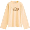 【送料無料】 アクネ ストゥディオズ メンズ Tシャツ トップス Acne Studios Edden Logo Wings Long Sleeve T-Shi...