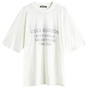 【送料無料】 コール バクストン メンズ Tシャツ トップス Cole Buxton Inside Out Logo T-Shirt Vintage White