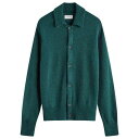 【送料無料】 オリバー スペンサー メンズ カーディガン アウター Oliver Spencer Britten Knit Cardigan Green