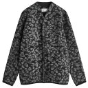 【送料無料】 ユニバーサルワークス メンズ カーディガン アウター Universal Works Leopard Wool Fleece Cardigan B...
