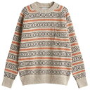 【送料無料】 ユニバーサルワークス メンズ ニット・セーター アウター Universal Works Loose Pocket Knit Jumper Oat...