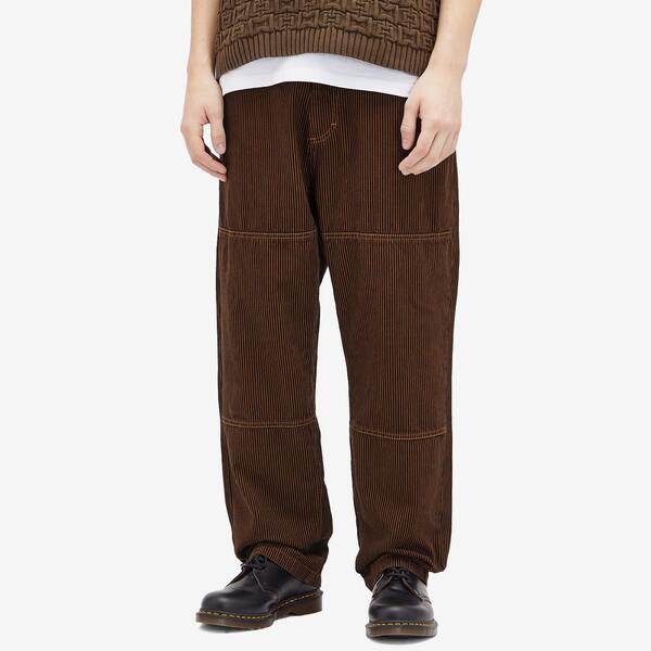 【送料無料】 ポーラー スケート カンパニー メンズ カジュアルパンツ ボトムス Polar Skate Co. Hickory Stripe '93! Work Pants Rust