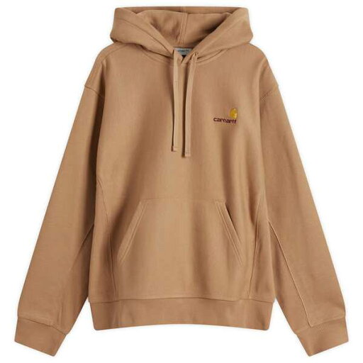 【送料無料】 カーハート メンズ パーカー・スウェット アウター Carhartt WIP Hooded American Script Sweat Peanut 【送料無料】 カーハート メンズ パーカー・スウェット アウター Carhartt WIP Hooded American Script Sweat Peanut