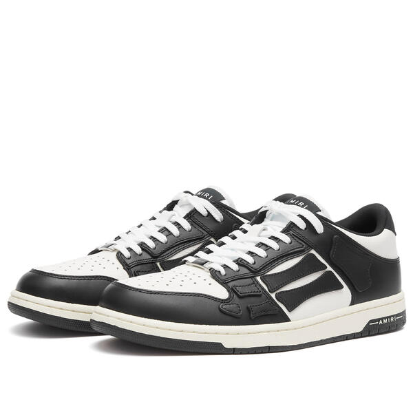 【送料無料】 アミリ メンズ スニーカー シューズ AMIRI Skel Low Top Sneaker Black White