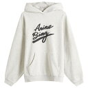 【送料無料】 アニービン レディース パーカー・スウェット アウター Anine Bing Harvey Signature Sweatshirt Grey