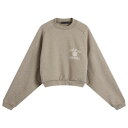 【送料無料】 フィアオブゴッド レディース パーカー・スウェット アウター Fear of God ESSENTIALS Fleece Cropped Crew...