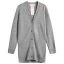 【送料無料】 マルニ レディース カーディガン アウター Marni Long Sleeve Knitted Cardigan Neutral Grey