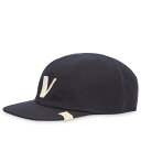 【送料無料】 ビズビム メンズ 帽子 アクセサリー Visvim Honus Wool Six Panel Cap Navy