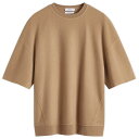 【送料無料】 マックスマーラ レディース Tシャツ トップス Max Mara Haven Oversized Cashmere T-Shirt Camel