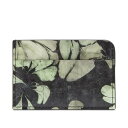 【送料無料】 ドリス・ヴァン・ノッテン メンズ 財布 アクセサリー Dries Van Noten Printed Card Holder Green