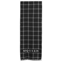 【送料無料】 アレキサンダー・マックイーン メンズ マフラー・ストール・スカーフ アクセサリー Alexander McQueen Check Scarf Bl...
