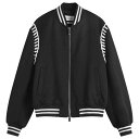 【送料無料】 アレキサンダー・マックイーン メンズ ジャケット・ブルゾン アウター Alexander McQueen Bomber Jacket Black