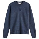 【送料無料】 アレキサンダー・マックイーン メンズ ニット・セーター アウター Alexander McQueen Upside Down Skull Logo...