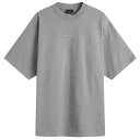 【送料無料】 バレンシアガ メンズ Tシャツ トップス Balenciaga BB Back Reflective Medium Fit T-Shirt Gre...