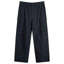 【送料無料】 バレンシアガ メンズ カジュアルパンツ ボトムス Balenciaga Cotton Ripstop Large Cargo Pants Ink