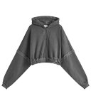 【送料無料】 ジョアブラウン レディース パーカー・スウェット アウター Joah Brown Deconstructed Crop Zip Hoodie Wa...