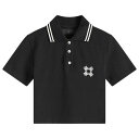 【送料無料】 アミリ レディース ポロシャツ トップス AMIRI Cropped Polo Top Black