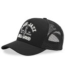 【送料無料】 アミリ メンズ 帽子 アクセサリー AMIRI Jazz Wolf Trucker Hat Black