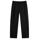 【送料無料】 マルニ メンズ カジュアルパンツ ボトムス Marni Straight Leg Wool Trousers Black