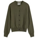 【送料無料】 ジル・サンダー レディース カーディガン アウター Jil Sander Knitted Cardigan Thyme Green