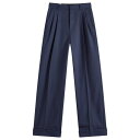 【送料無料】 カサブランカ メンズ カジュアルパンツ ボトムス Casablanca Sports Tailored Trousers Navy