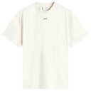 【送料無料】 オフ-ホワイト レディース Tシャツ トップス Off-White Cloud Arrow Regular T-Shirt White Aspar...