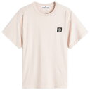 【送料無料】 ストーンアイランド メンズ Tシャツ トップス Stone Island Patch Logo T-Shirt Antique Rose(4)