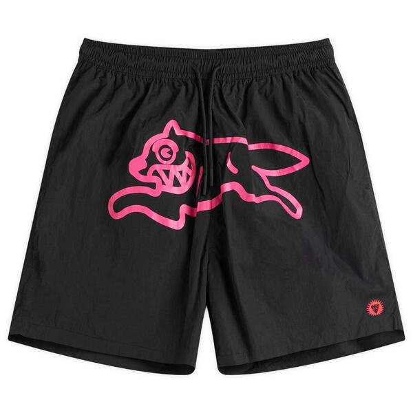 【送料無料】 アイスクリーム メンズ ハーフパンツ・ショーツ 水着 ICECREAM Running Dog Swim Shorts Black