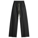 【送料無料】 リックオウエンス メンズ カジュアルパンツ ボトムス Rick Owens Wide Wool Bela Trousers Black
