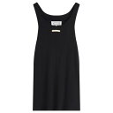 【送料無料】 マルタンマルジェラ メンズ タンクトップ トップス Maison Margiela Ribbed Tank Top Black