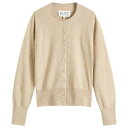【送料無料】 マルタンマルジェラ レディース カーディガン アウター Maison Margiela Shrunken Knit Cardigan Walnut