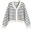 【送料無料】 マルタンマルジェラ レディース カーディガン アウター MM6 Maison Margiela Button Up Cardigan in Str...