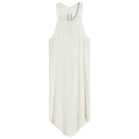 【送料無料】 リックオウエンス レディース タンクトップ トップス Rick Owens Basic Rib Tank Top Dinge