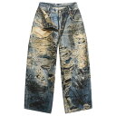 【送料無料】 アクネ ストゥディオズ メンズ デニムパンツ ボトムス Acne Studios rompe L'Oeil