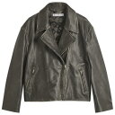 【送料無料】 アクネ ストゥディオズ レディース ジャケット・ブルゾン アウター Acne Studios Lilket Leather Jacket Blac...