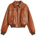 【送料無料】 アクネ ストゥディオズ レディース ジャケット・ブルゾン アウター Acne Studios Loroma Leather Bomber Jack...