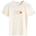 【送料無料】 アクネ ストゥディオズ レディース Tシャツ トップス Acne Studios Etza Kiss Business Card Logo Shr...