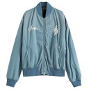 【送料無料】 アミリ メンズ ジャケット・ブルゾン アウター AMIRI Saturday Night Bomber Vintage Blue