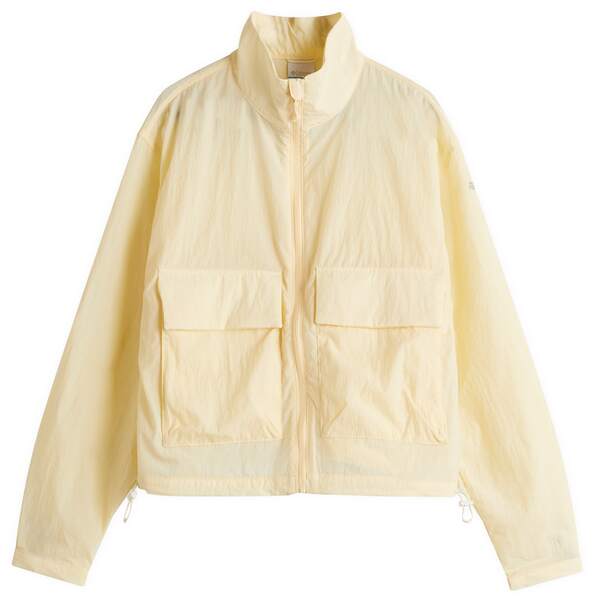 【送料無料】 コロンビア レディース ジャケット・ブルゾン アウター Columbia Paracutie Cropped Windbreaker Lemon Wash